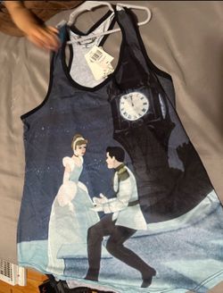 NWT Cinderella Muscle T Shirt Medium