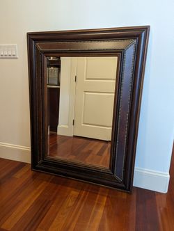 Large Vintage Antique Mirror