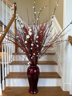 Faux Blossoms & Twigs Arrangement