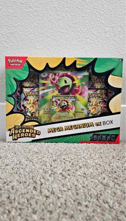 Ascended Heroes Meganium EX box