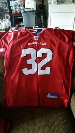 NFL Reebok Jersey -Arizona Cardinals -Edgerrin James -size 52- 30$ or OBO