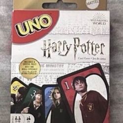 Harry Potter Uno Cards