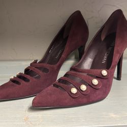 Stuart Weitzman Suede Heels Size 8