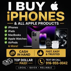 iPhones CASH !!!