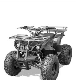 Youth ATV Four Wheeler with Cargo Racks