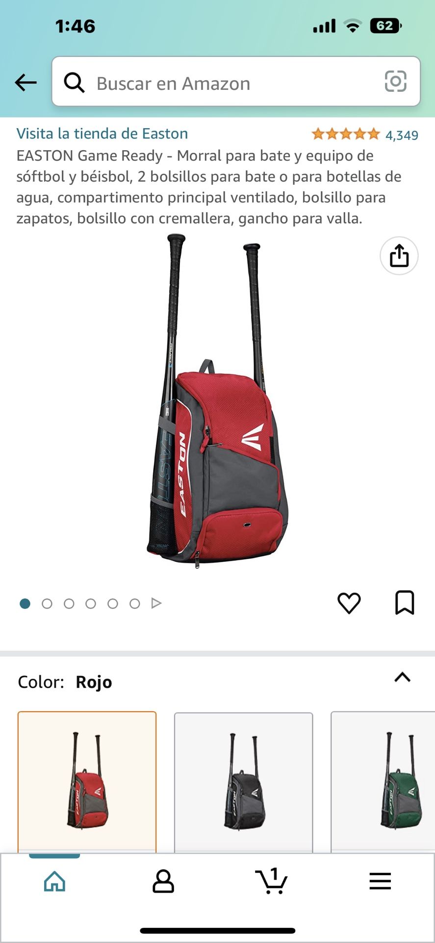 baseball helmet and backpack