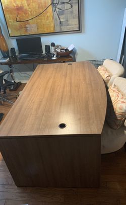 Large modern office desk