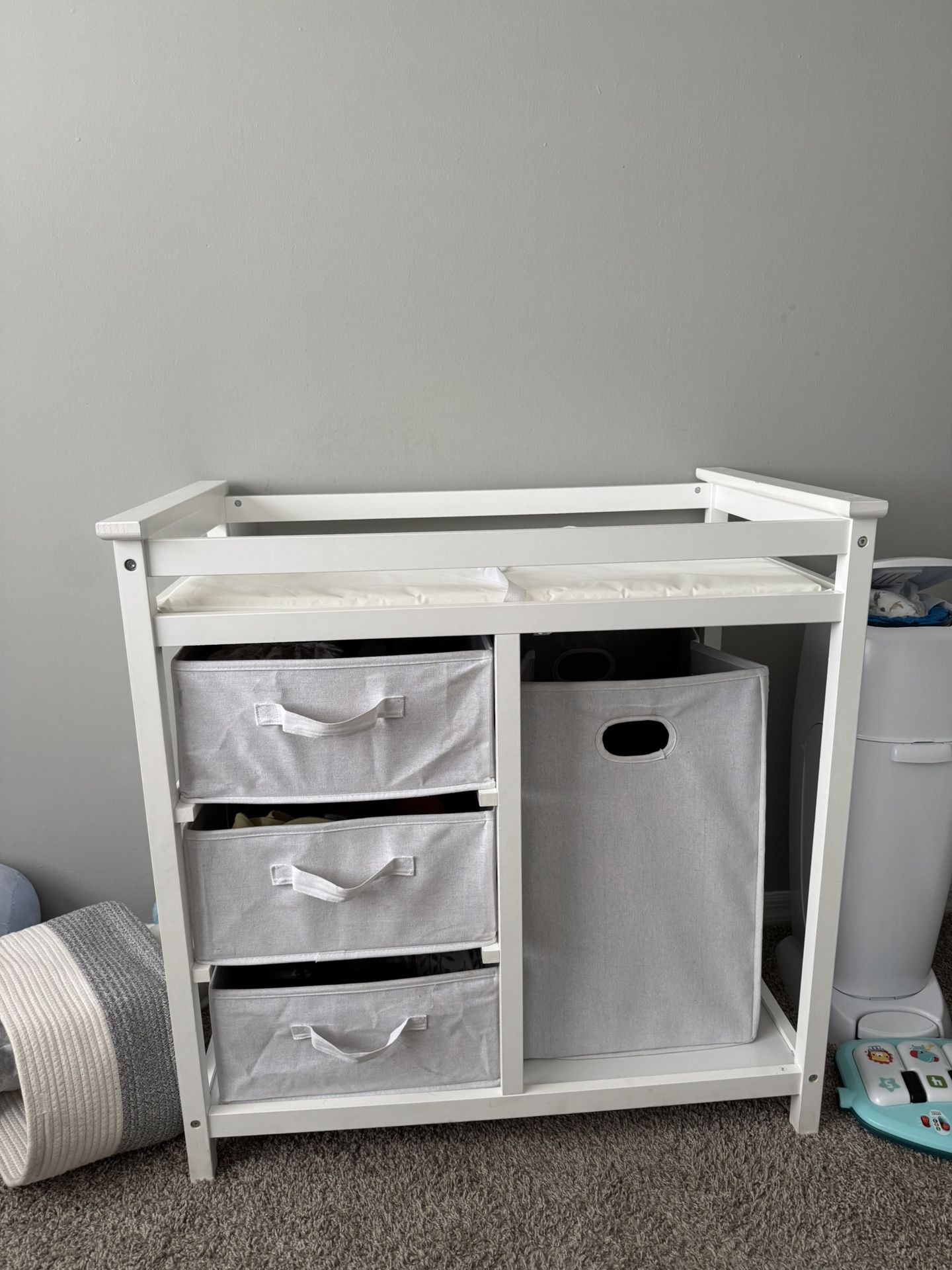 White Baby Changing Table