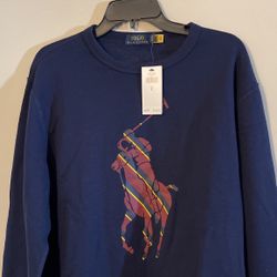 NWT Ralph Lauren Polo Sweatshirt Large. No Deliveries 