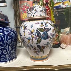 Extra Large Ginger Jar With Lid 