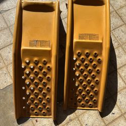 Yellow UR 6500 Car Ramps  Set