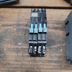 Zinsco 15 Amp Space Saver Breakers