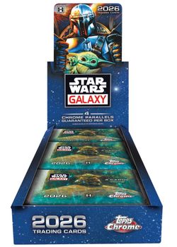 2026 Star Wars Chrome Galaxy - Hobby Box (Sealed)