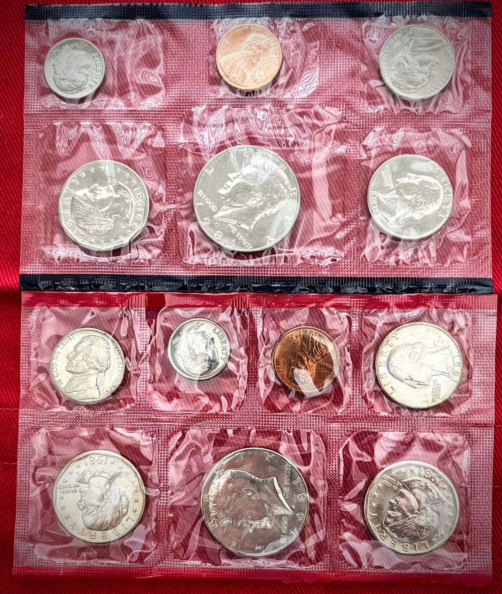 1981 P, D & S UNCIRCULATED MINT SET