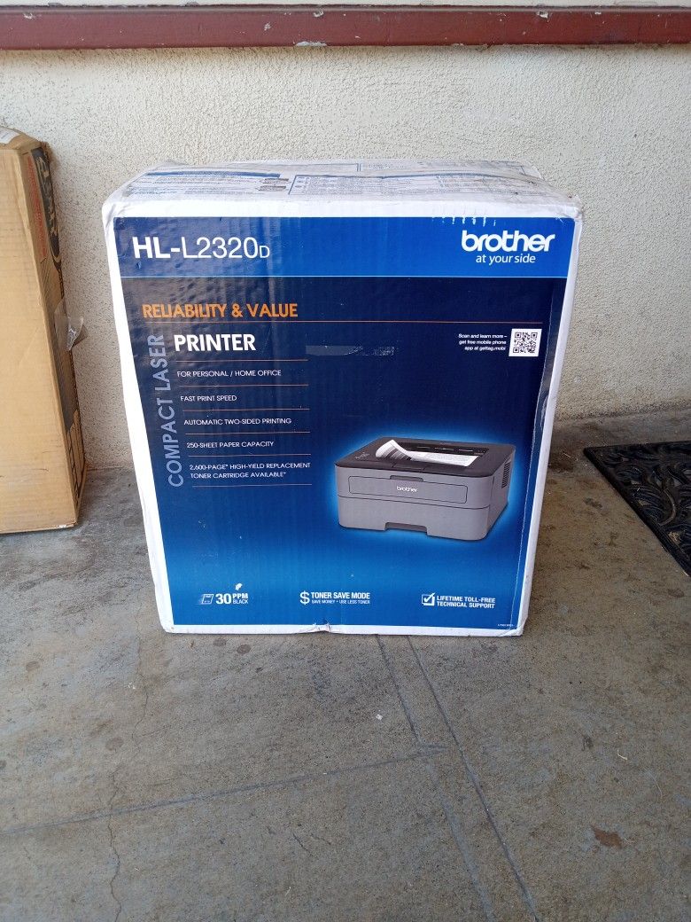Brother HL-l2320D Monochrome Laser Printer N.I.B.