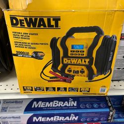 Dewalt Portable Jump Starter 2000amp