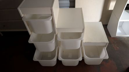 Toy cabinet organizer