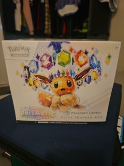 Pokemon center prismatic evolutions etb elite trainer box