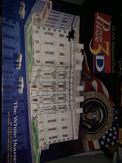 3D White House Jigsaw Puzzle
