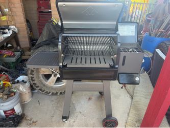 Makers Mark pellet smoker