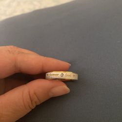Forever Love ❤️ Promise Wedding Band Size 10