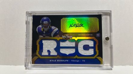 2011 topps triple threads RPA KYLE RUDOLPH/99