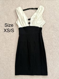 Women Summer Dress black and white Size XS/S Teenager