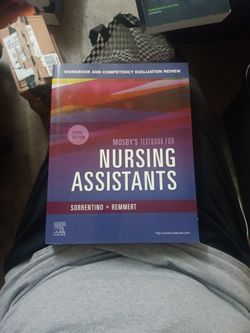 CNA Text Book Saddleback College W/ Work Book