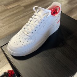Nike Af1 Low Supreme White 