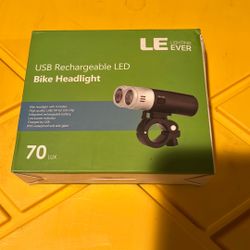 Rechargeable bike light