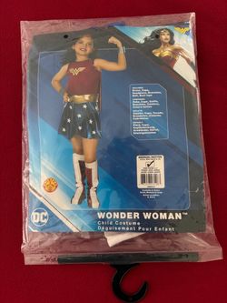 Wonder women Girl Costume, Medium