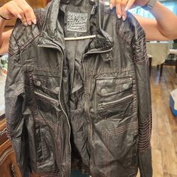 Used Affliction  Bomber Jacket
