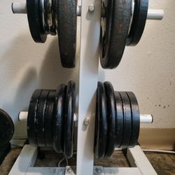 Standard 1" Weight Plates & Weight Holder