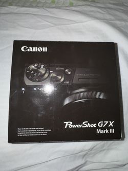 Canon G7X Mark III
