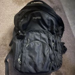 Jansport Black Heavy Duty Backpack