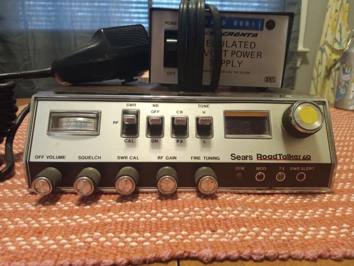 Sears Roadtalker 40 Cb Radio