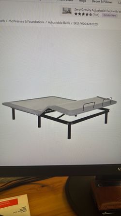 Daisetta King Adjustable Bed 15” with remote