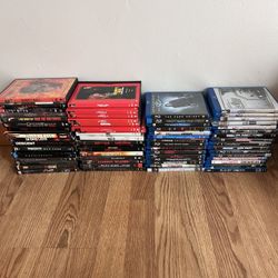 Bluray/dvd Bulk Movie Collection 63 Movies 