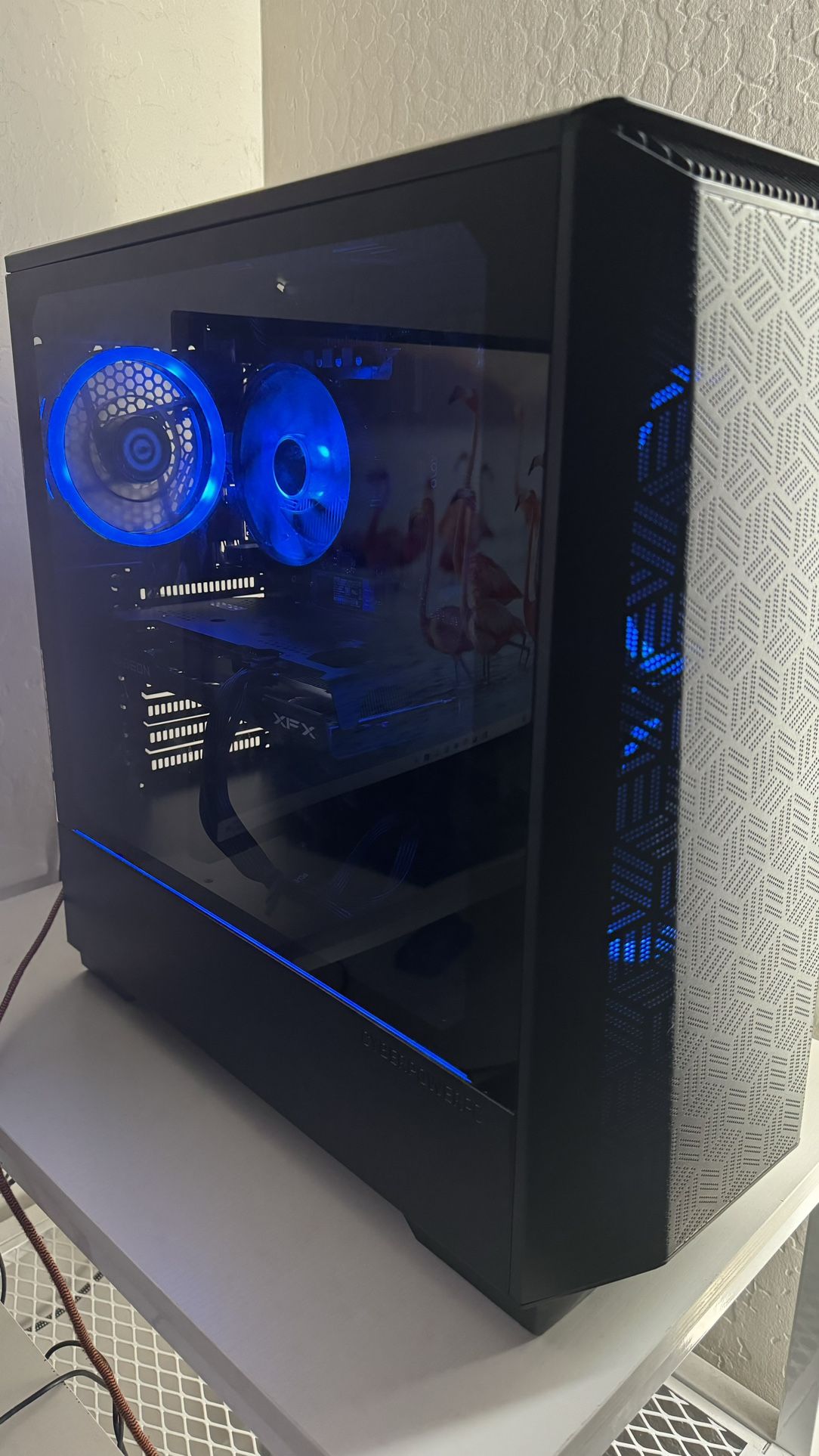 gaming pc, graphics card rx6600, cpu amd ryzen 5 3600