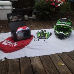 Bell Kawasaki Showtime Helmet New