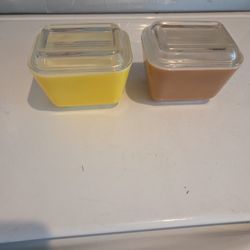 Vintage Pair #501 &501 C  With Lids