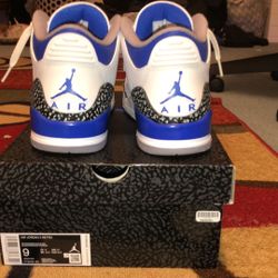 Air Jordan 3 Racer Blue 