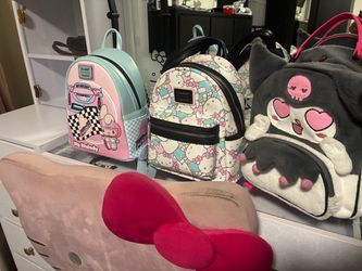 Loungefly Sanrio Mini Backpack Lot of 3