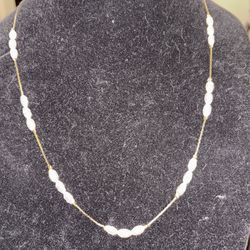 22” Gf Pearl Necklace 
