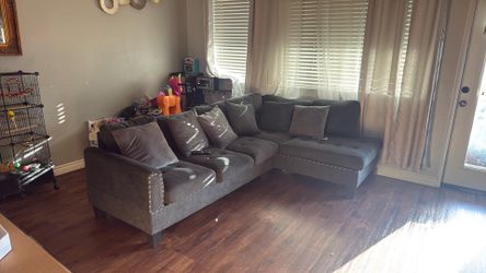 Sofa set L shape 8x5ft