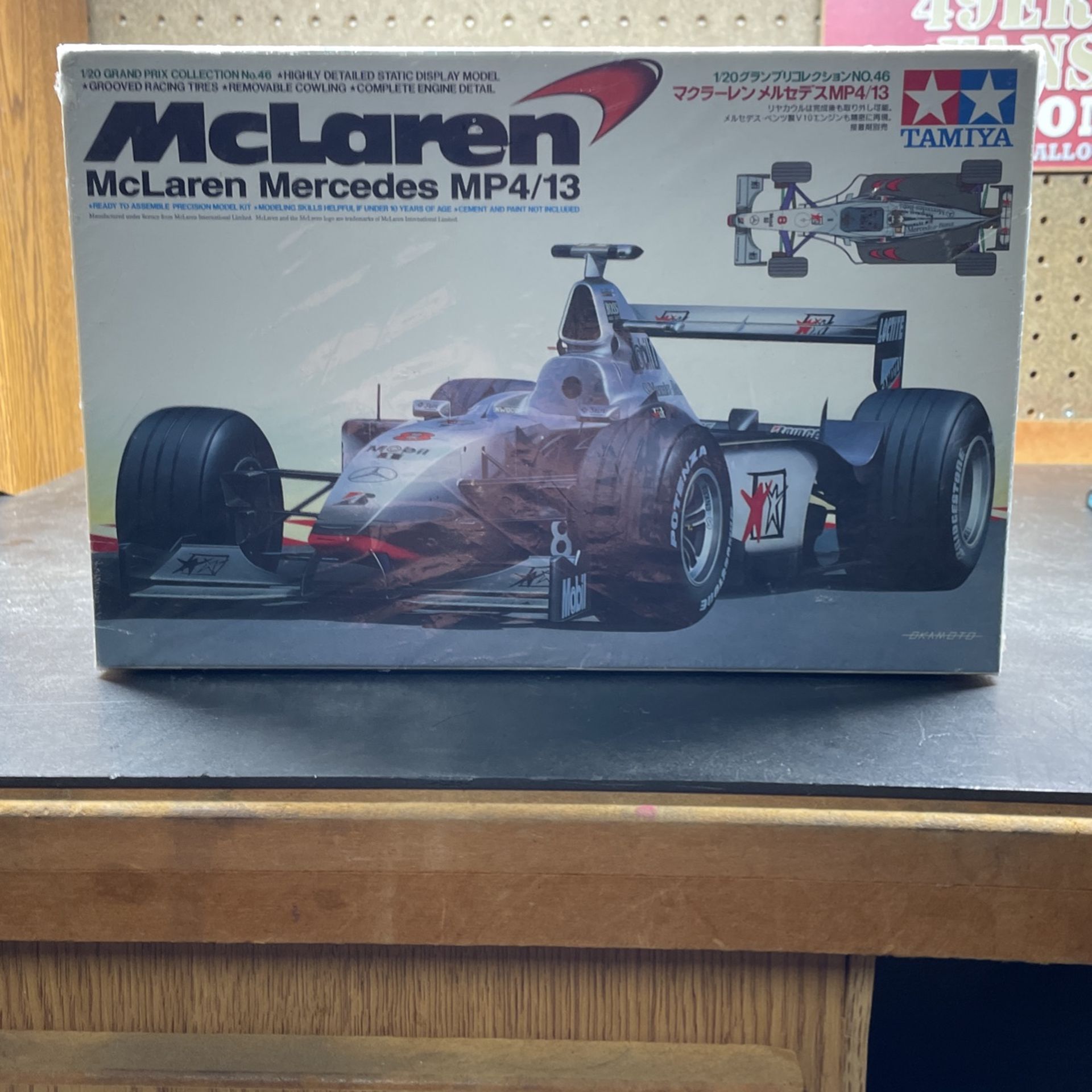 Tamiya McLaren Mercedes MP4/13 1/20 Scale Model