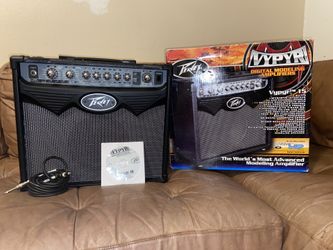 Squier Mini By Fender Guitar and Peavey Vypyr Amp