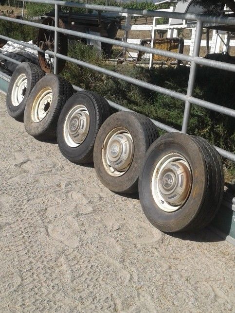 5 Original Ford Stock 16.5 Wheels and Caps And More Parts
