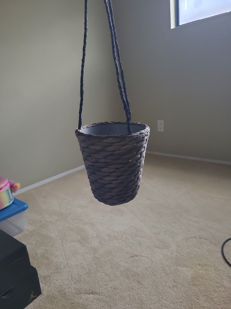 Ikea Wicker Plant Holder