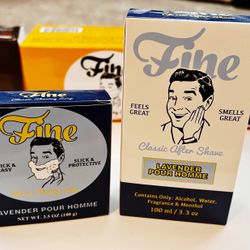 Fine Accoutrements Aftershave and Shaving Soaps